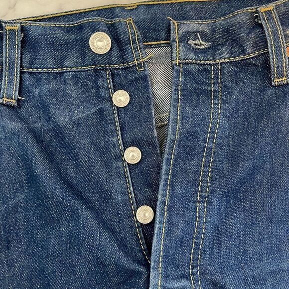 Levi’s 90s Vintage Coolmax 501 Jeans 34 - Picture 7 of 10
